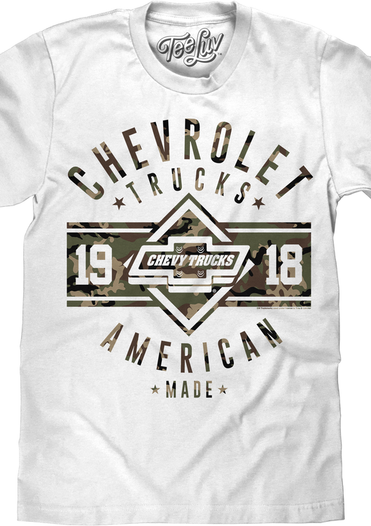 Trucks Since 1918 Chevrolet T-Shirt - main product image