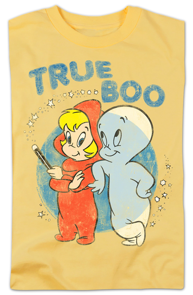 True Boo True Boo Casper The Friendly Ghost T-Shirt