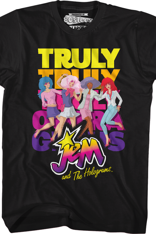 Truly Outrageous Group Pose Jem And The Holograms T-Shirtmain product image