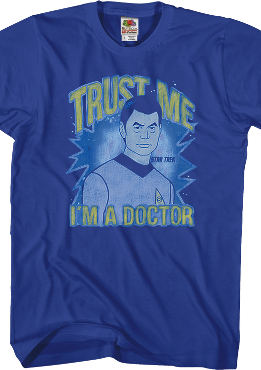 Trust Me I'm A Doctor Star Trek T-Shirt - main product image
