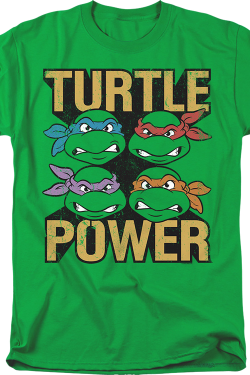 Turtle Power Collage Teenage Mutant Ninja Turtles T-Shirtmain product image