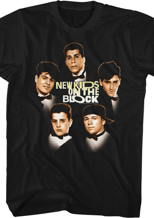 Tuxedos New Kids On The Block T-Shirt - main product image