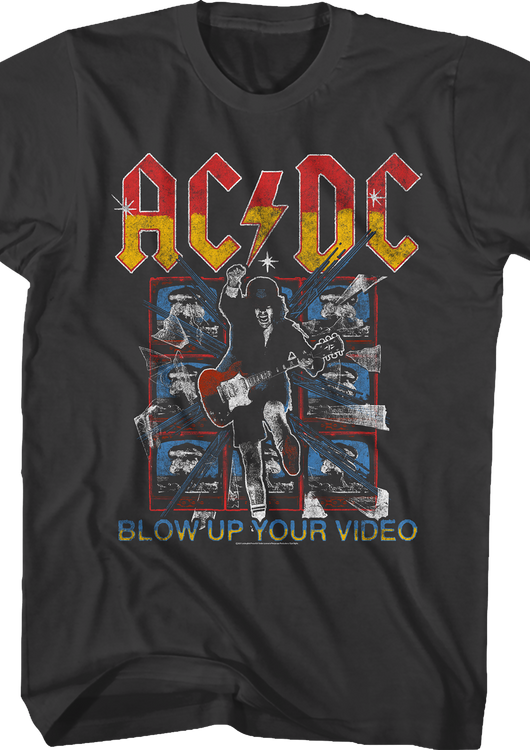 TV Screens Blow Up Your Video ACDC Shirt - main product image