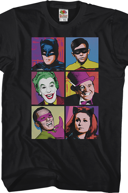 TV Series Pop Art Batman T-Shirt - main product image