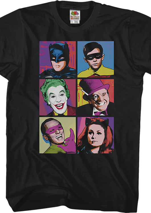 TV Series Pop Art Batman T-Shirt - main product image