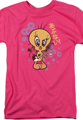 Tweety Bird Rock Star Looney Tunes T-Shirt