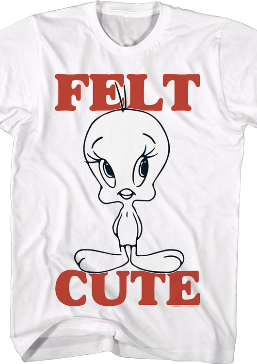 Tweety Felt Cute Looney Tunes T-Shirt - main product image