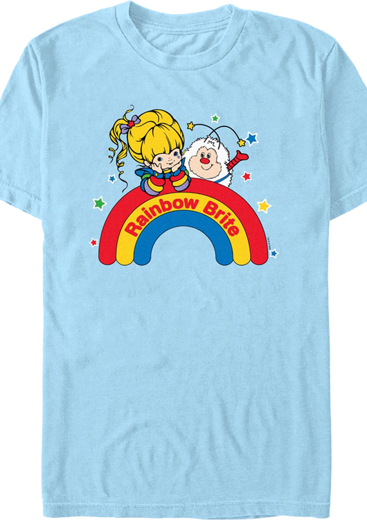 Light Blue Twink & Rainbow Brite T-Shirt - main product image