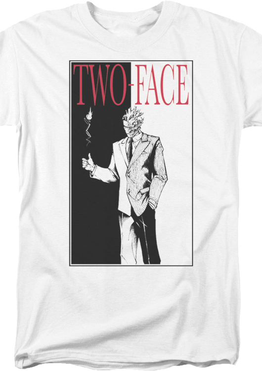 Two-Face Scarface Batman T-Shirt - main product image