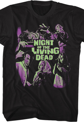 Two Tone Poster Night Of The Living Dead T-Shirt