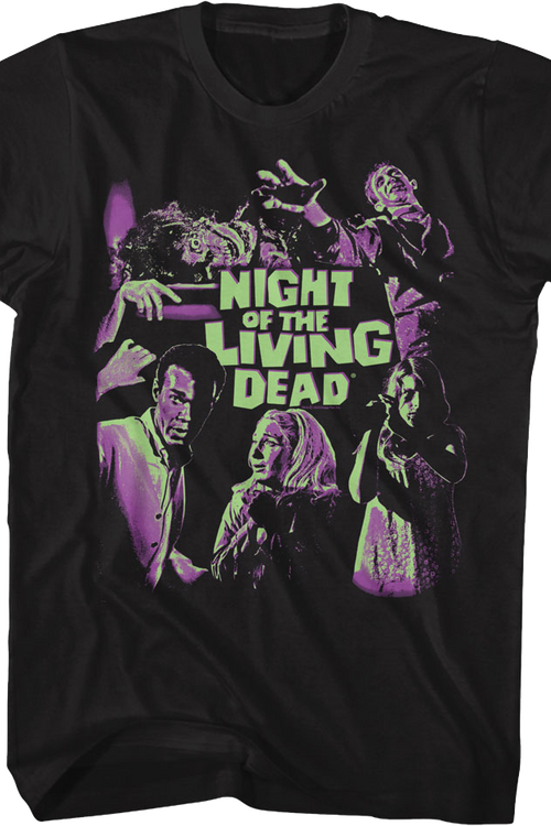 Two Tone Poster Night Of The Living Dead T-Shirtmain product image