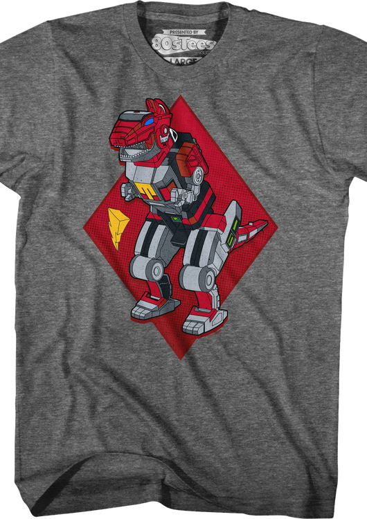Tyrannosaurus Dinozord Mighty Morphin Power Rangers T-Shirt - main product image