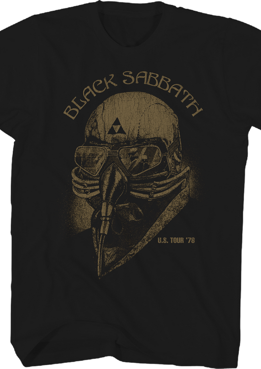 U.S. Tour '78 Black Sabbath T-Shirt - main product image