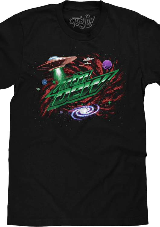 UFO Mountain Dew T-Shirt - main product image