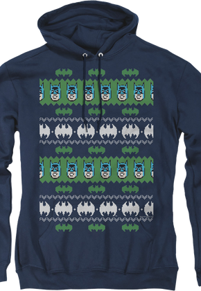 Batman Ugly Faux Knit DC Comics Hoodie
