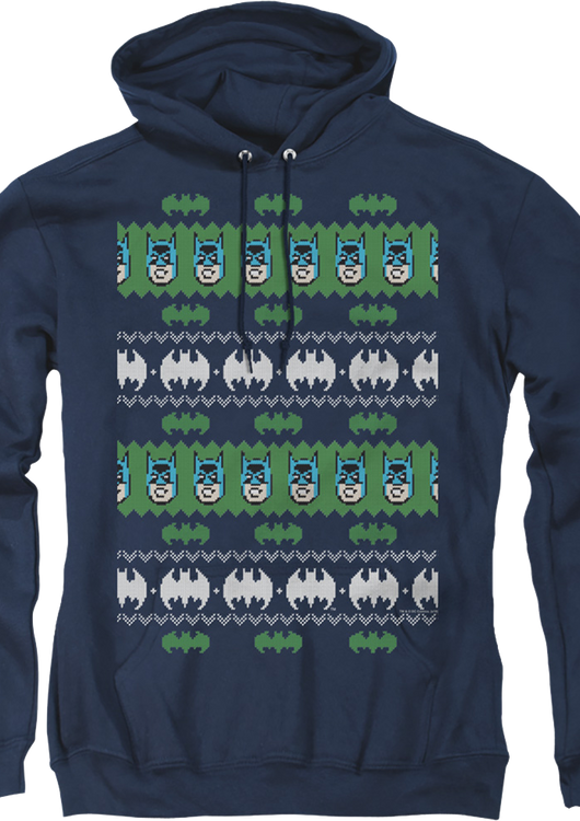 Batman Ugly Faux Knit DC Comics Hoodie - main product image
