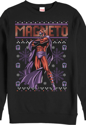 Ugly Faux Knit Magneto X-Men Sweatshirt