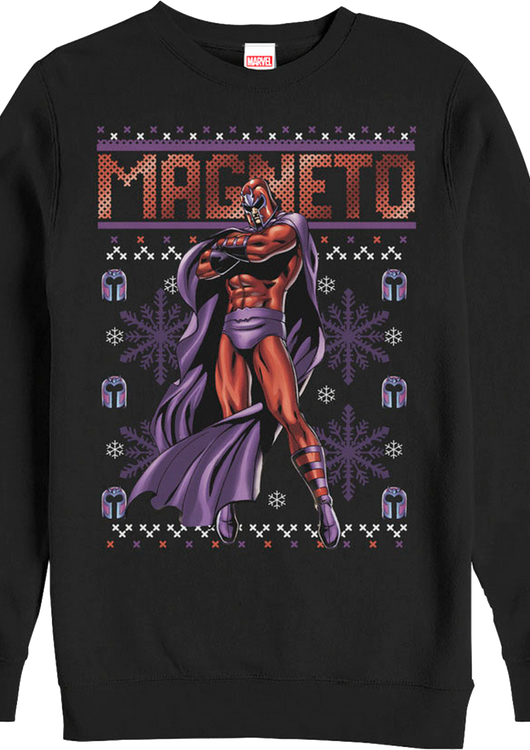 Ugly Faux Knit Magneto X-Men Sweatshirt - main product image