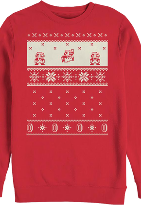 Ugly Faux Knit Super Mario Bros. Sweatshirt