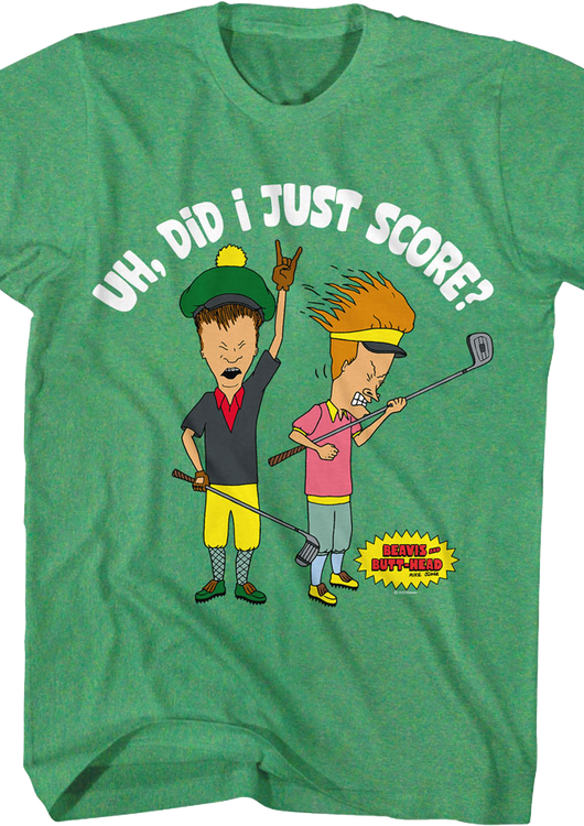 Uh, Did I Just Score? Beavis And Butt-Head T-Shirt - main product image