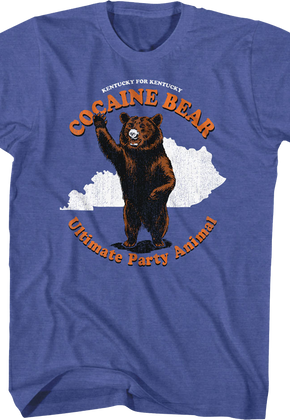 Ultimate Party Animal Cocaine Bear T-Shirt