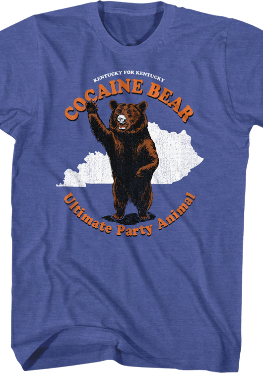 Ultimate Party Animal Cocaine Bear T-Shirt - main product image