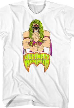 White Ultimate Warrior T-Shirt