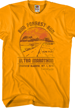 Ultra Marathon Forrest Gump T-Shirt