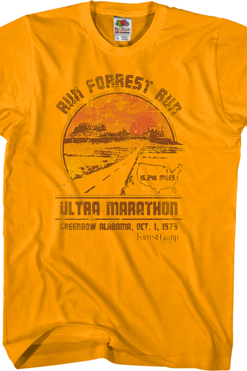 Ultra Marathon Forrest Gump T-Shirt - main product image