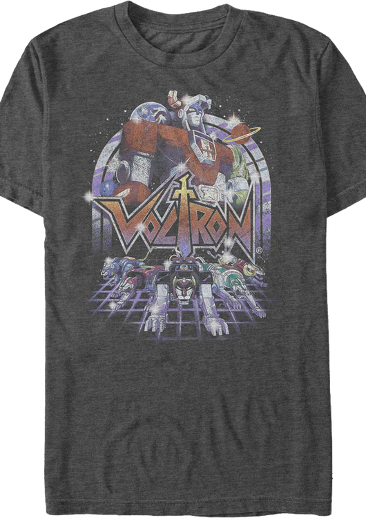 Unchartered Regions Of The Universe Voltron T-Shirt - main product image