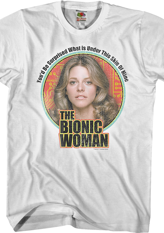 Under This Skin Bionic Woman T-Shirt - main product image