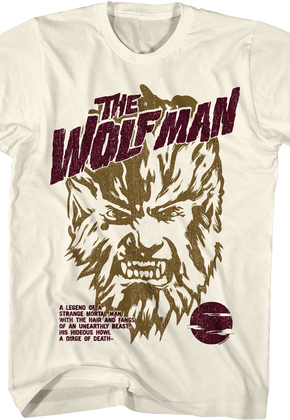 Unearthly Beast Wolf Man T-Shirt