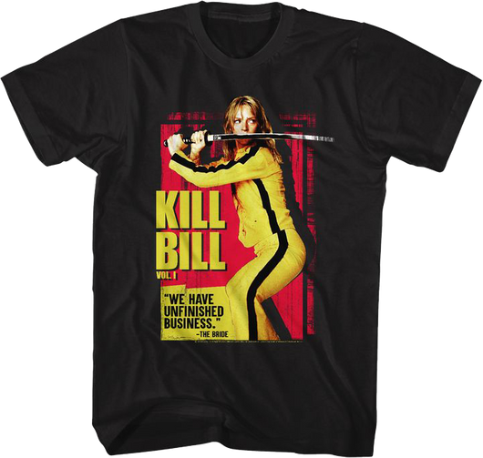 Unfinished Business Kill Bill T-Shirt - main product image