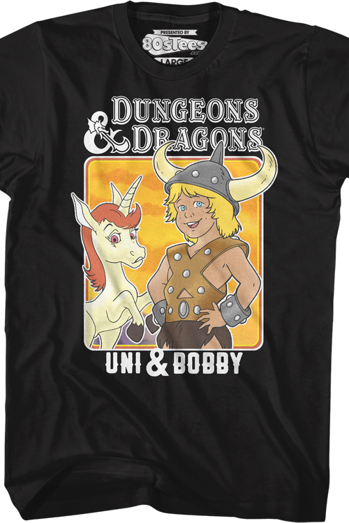 Uni & Bobby Dungeons & Dragons T-Shirtmain product image