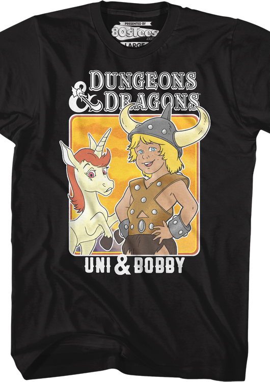 Uni & Bobby Dungeons & Dragons T-Shirt - main product image