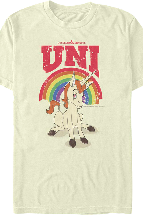 Uni Rainbow Pose Dungeons & Dragons T-Shirtmain product image