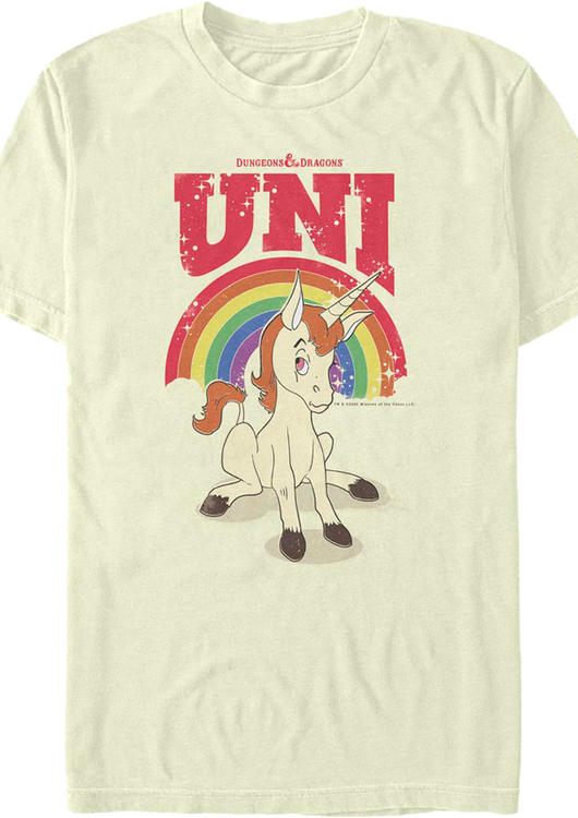 Uni Rainbow Pose Dungeons & Dragons T-Shirt - main product image