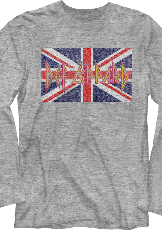 Union Jack Def Leppard Long Sleeve Shirt - main product image