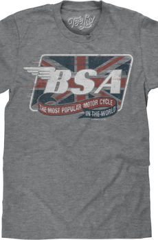 Union Jack Logo BSA T-Shirt
