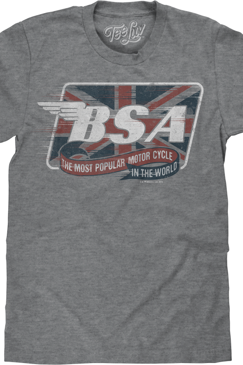 Union Jack Logo BSA T-Shirtmain product image