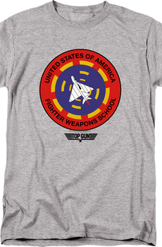 United States Of America Fighter Weapons School Top Gun T-Shirt