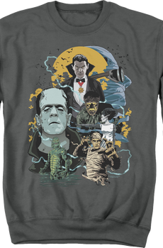 Universal Monsters Collage Sweatshirt