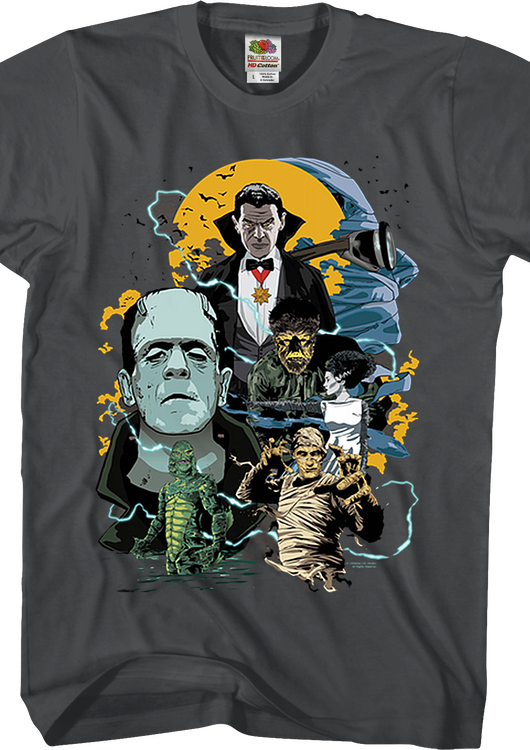 Universal Monsters Collage T-Shirt - main product image