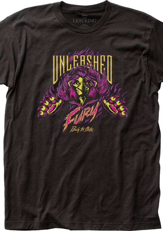 Unleashed Fury Lion King T-Shirt - main product image