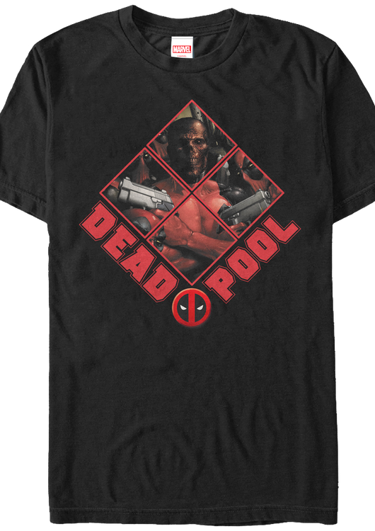 Unmasked Deadpool T-Shirt - main product image
