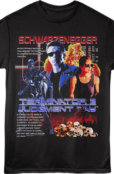 Unstoppable Machine Collage Terminator 2 T-Shirt