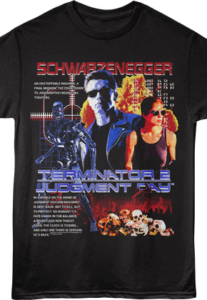 Unstoppable Machine Collage Terminator 2 T-Shirt