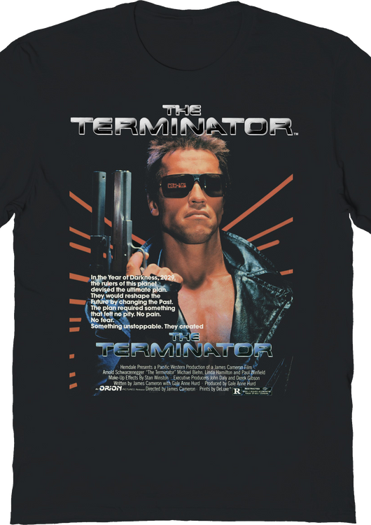 Unstoppable Poster Terminator T-Shirt - main product image
