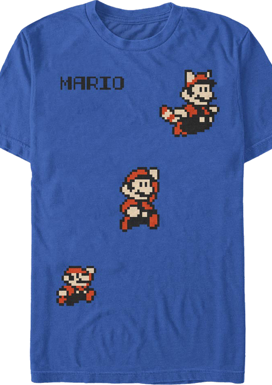 Run, Jump, Fly Super Mario Bros. T-Shirt - main product image