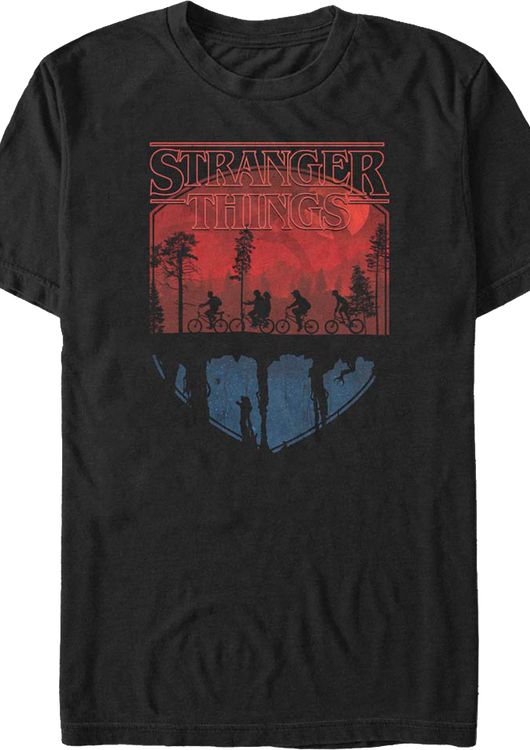 Upside Down Stranger Things T-Shirt - main product image